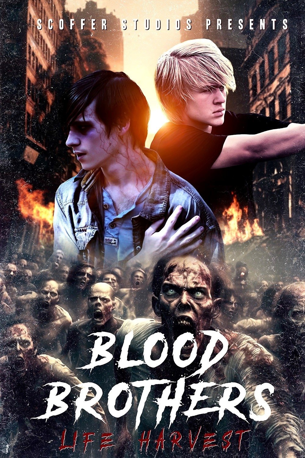 Blood Brothers: Life Harvest Hindi Dubbed Movie Poster (2025)