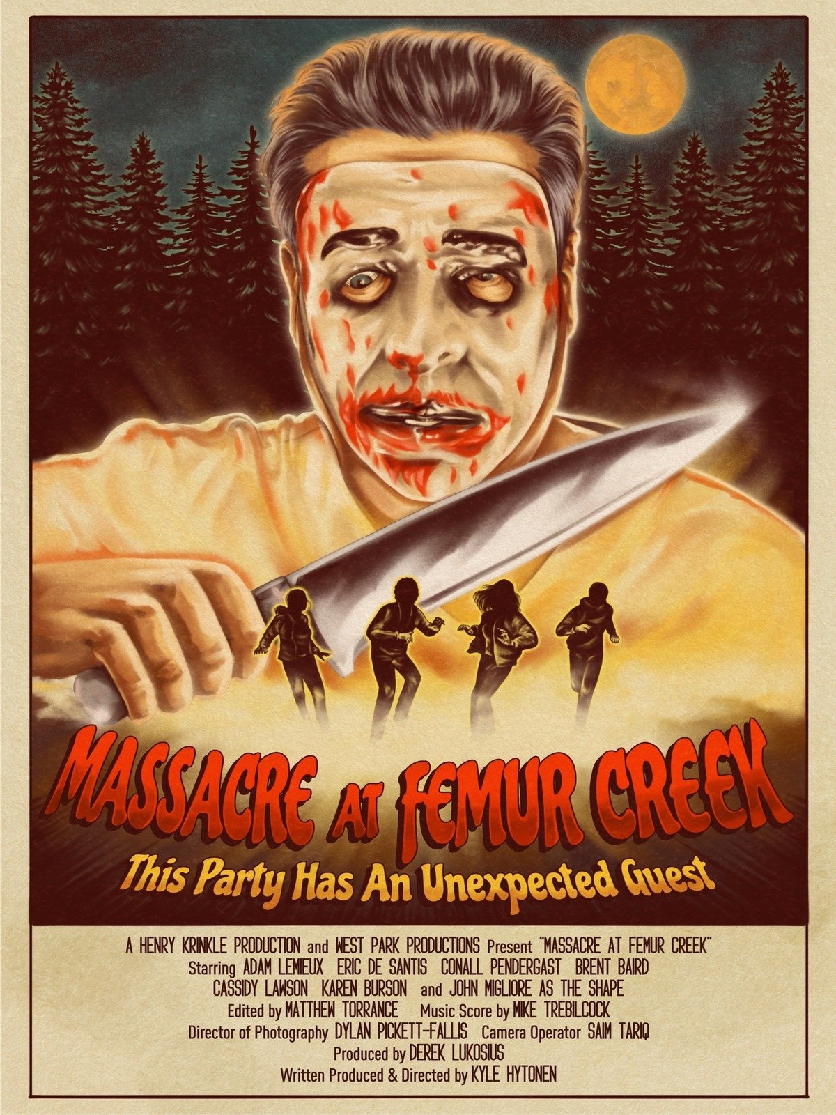 Massacre at Femur Creek Hindi Dubbed Movie Poster (2024)