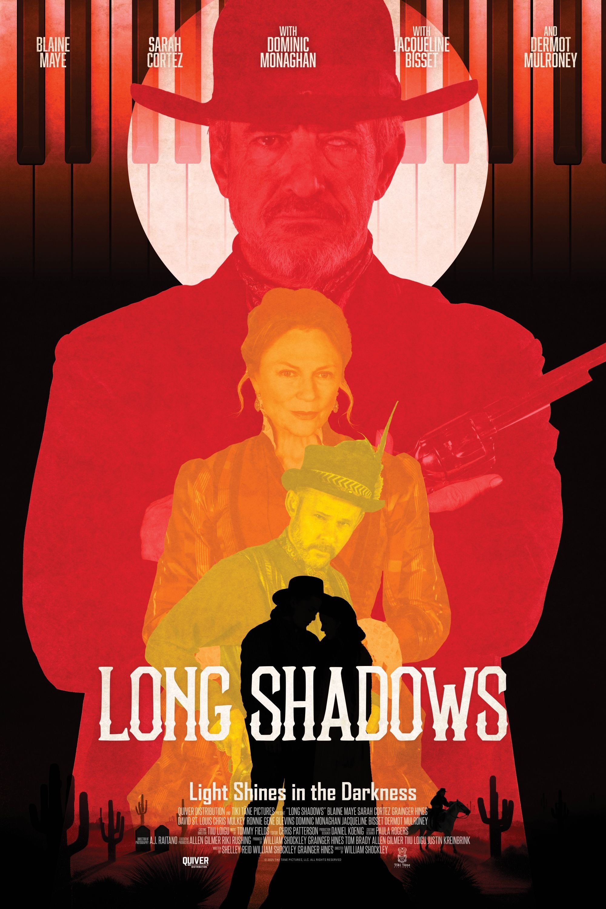 Long Shadows Hindi Dubbed Movie Poster (2025)