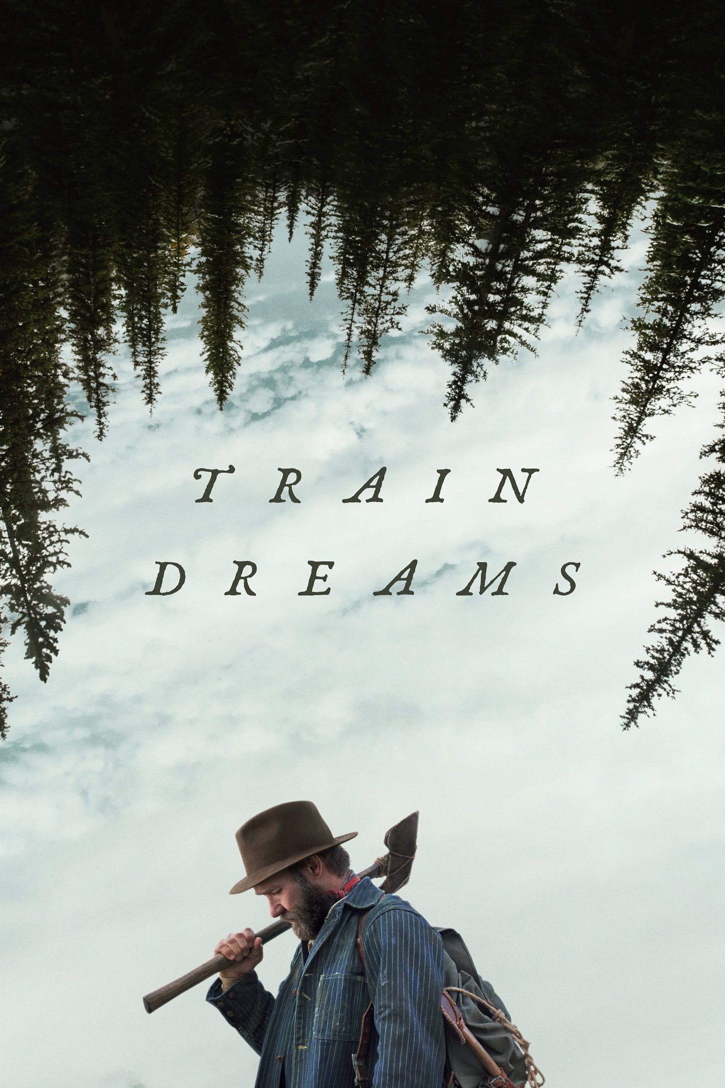 Train Dreams Hindi Dubbed Movie Poster (2025)