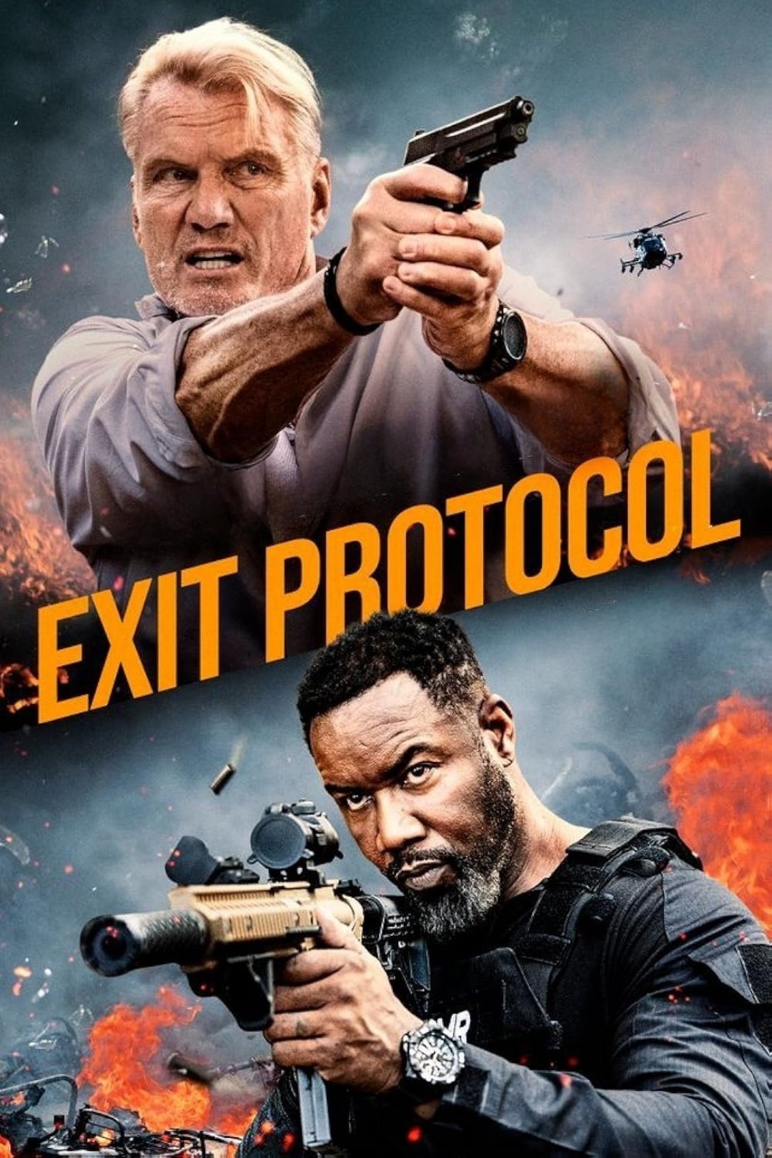 Exit Protocol Hindi Dubbed Movie Poster (2025)