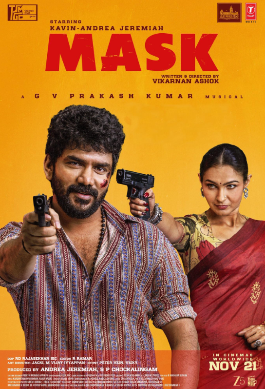 Mask Hindi Dubbed Movie Poster (2025)