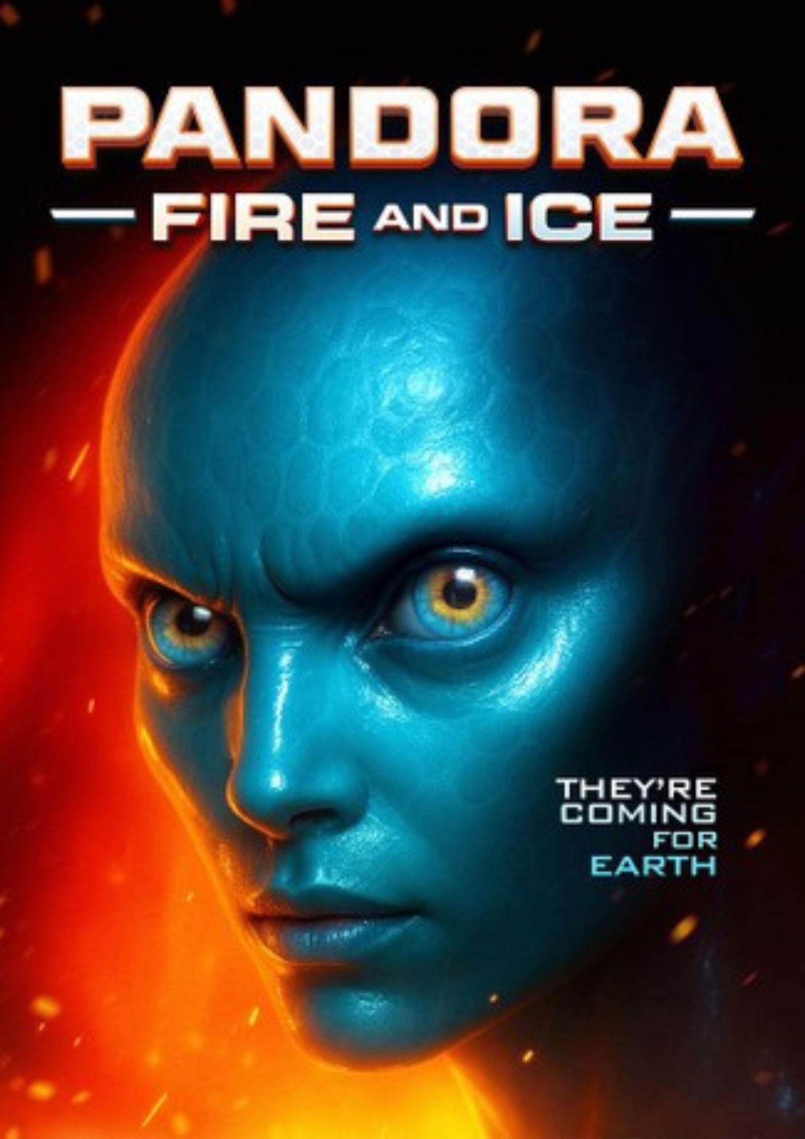 Pandora: Fire and Ice Hindi Dubbed Movie Poster (2025)
