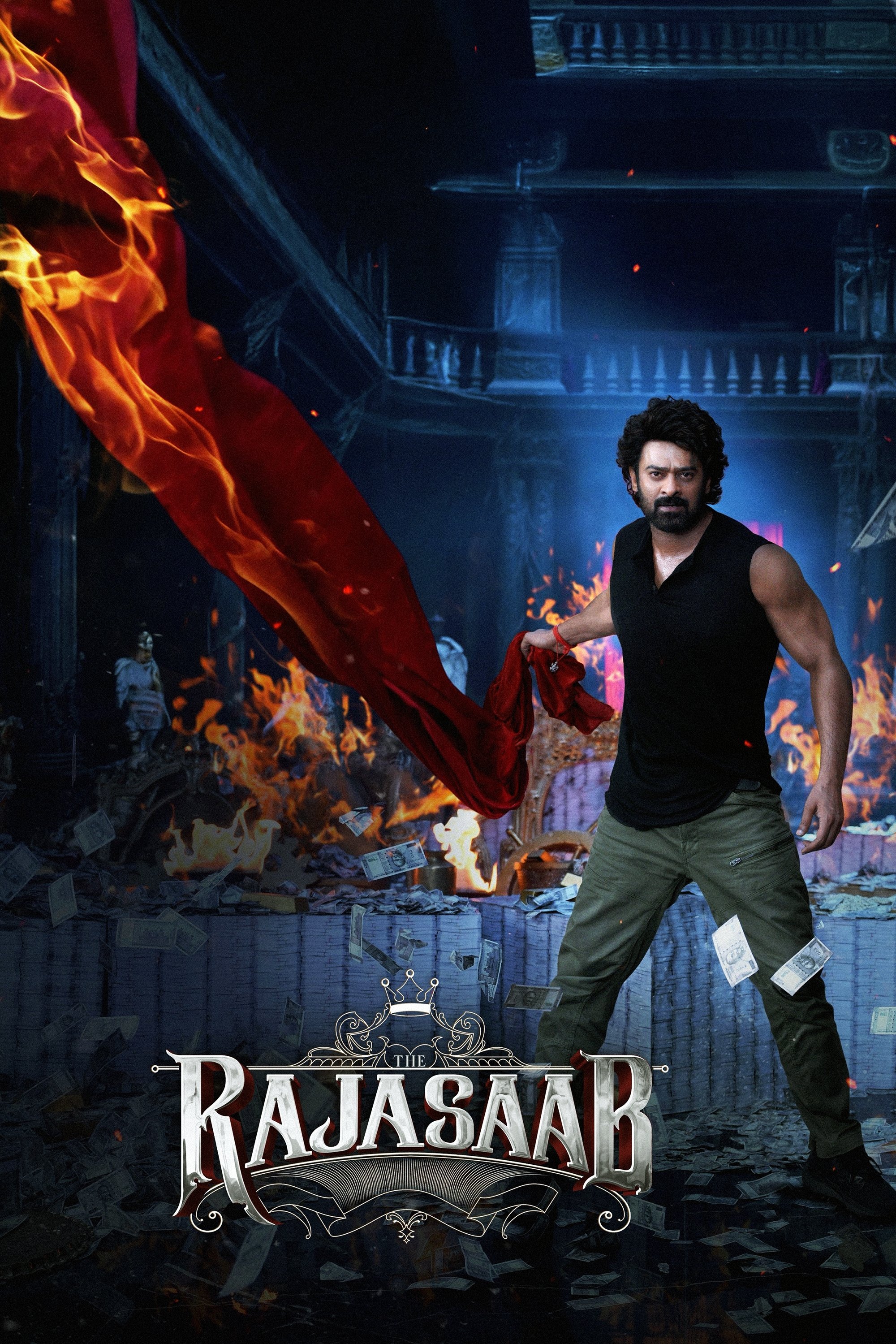The Rajasaab Hindi Dubbed Movie Poster (2026)