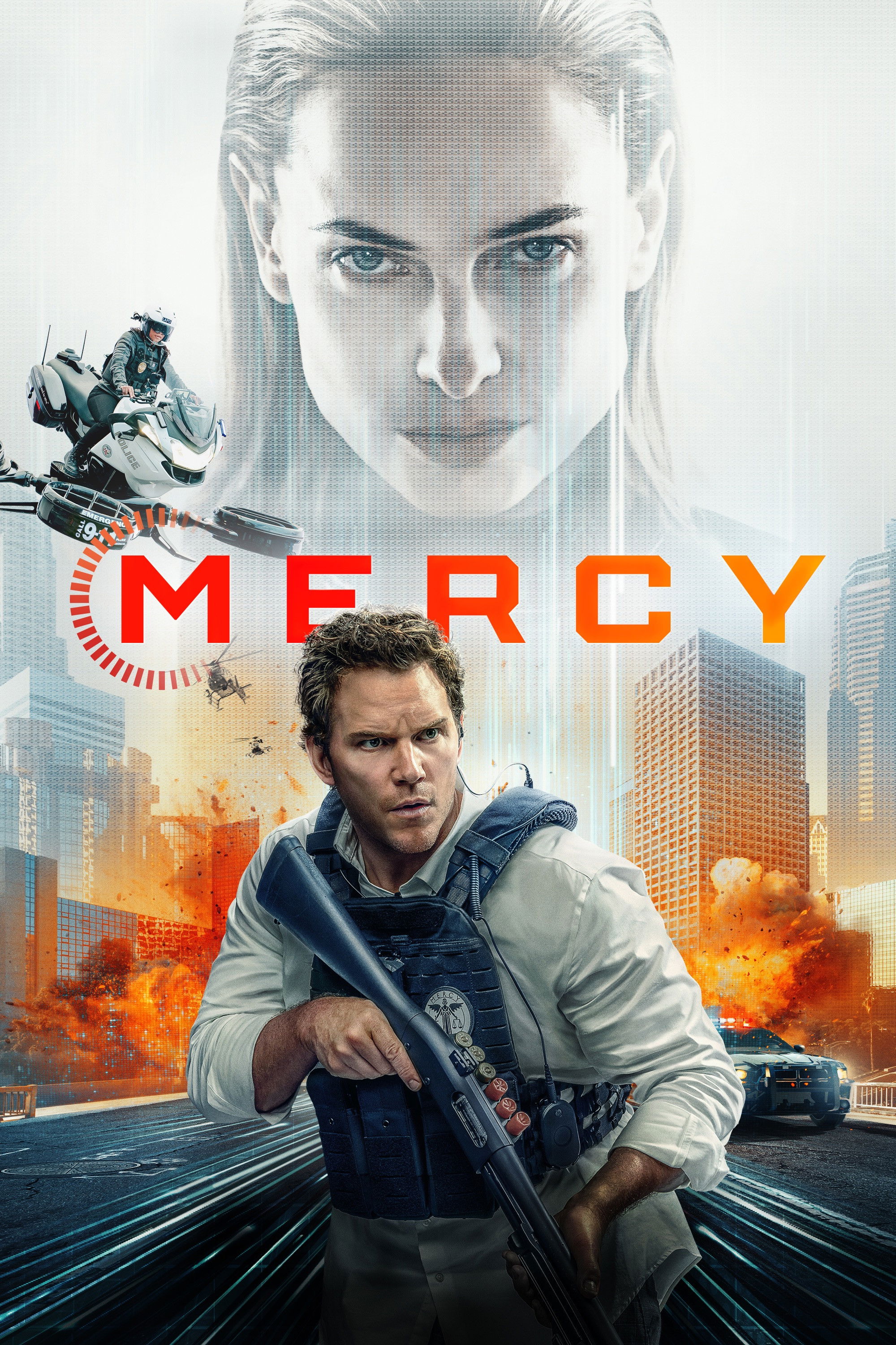 Mercy Hindi Dubbed Movie Poster (2026)