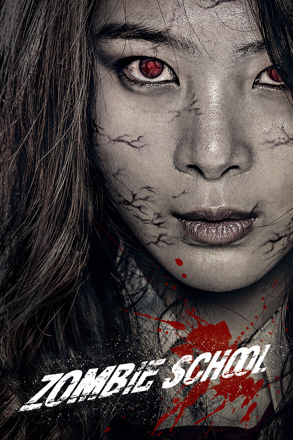 Zombie School Hindi Dubbed Movie Poster (2014)